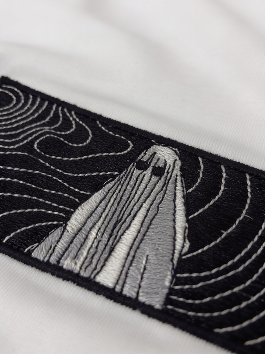 Echo Ghost Nakışlı Tshirt