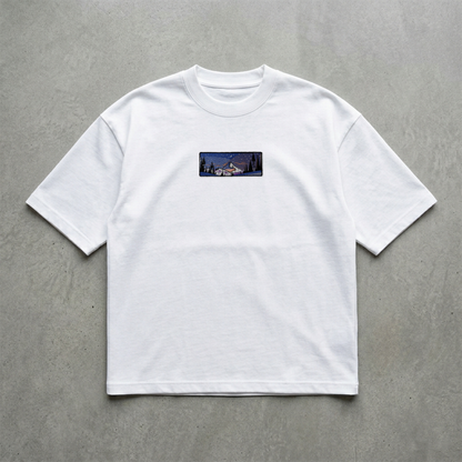 Gece Yarısı Nakışlı Tshirt