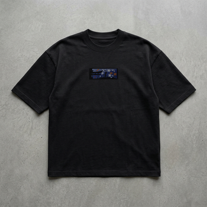 Samuray Yolu Nakışlı Tshirt