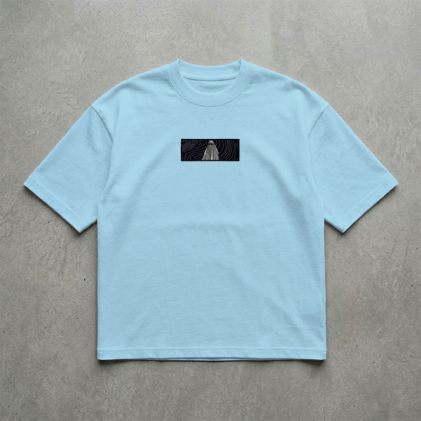 Echo Ghost Nakışlı Tshirt