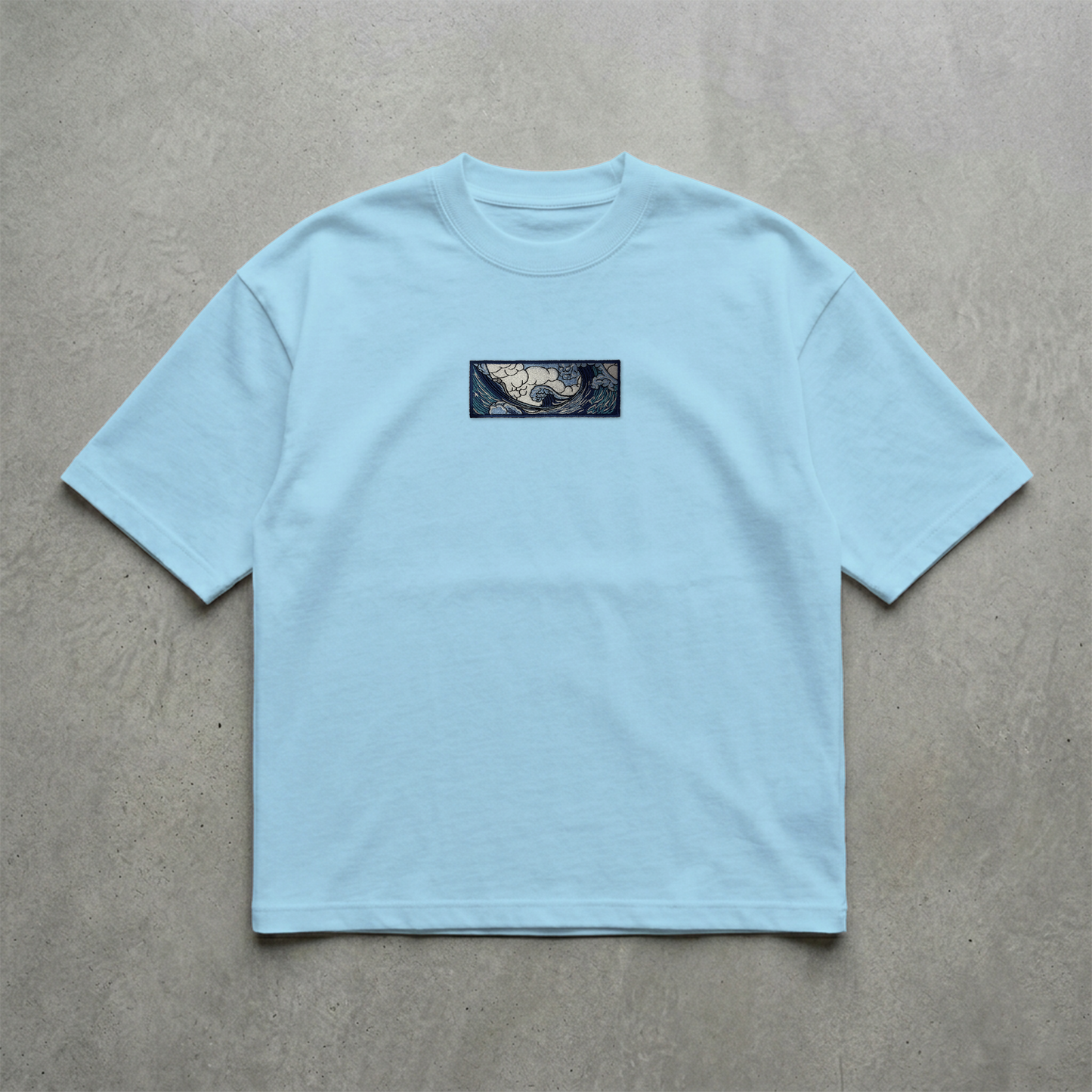 Wave Nakışlı Tshirt