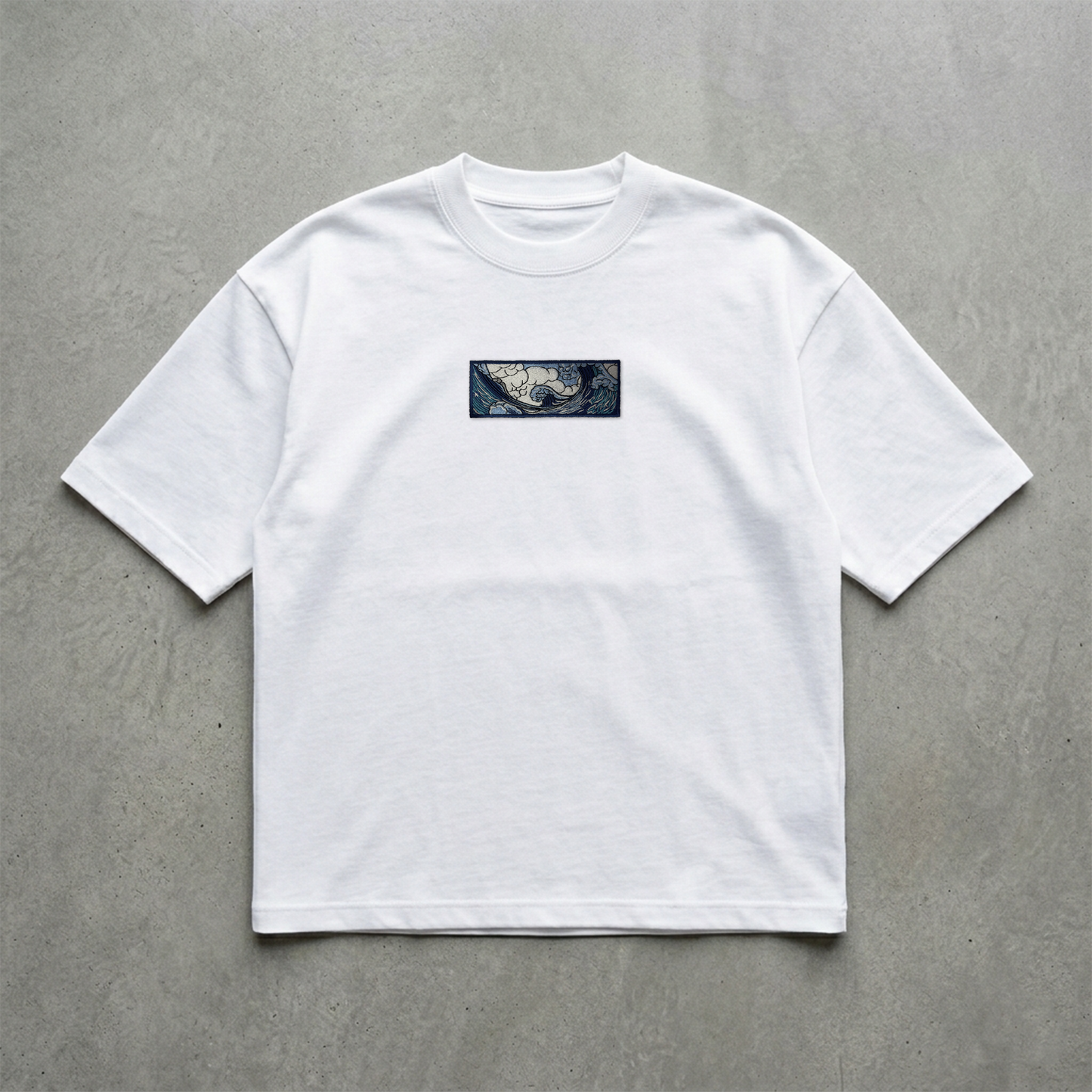 Wave Nakışlı Tshirt