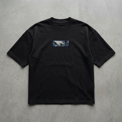 Wave Nakışlı Tshirt