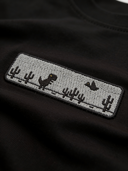 Bağlantı Yok Nakışlı Tshirt