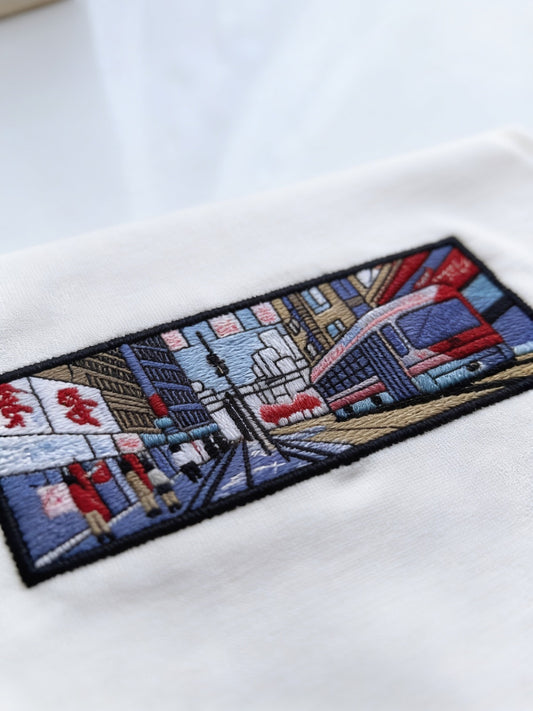 Tokyo Nakışlı Tshirt