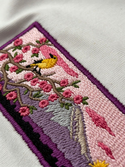 Sakura'nın Şarkısı Nakışlı Tshirt