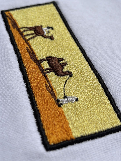 Kervanın Gölgesi Nakışlı Tshirt