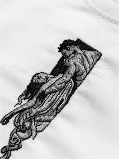 Ebedi Aşk Nakışlı Tshirt