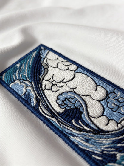 Wave Nakışlı Tshirt