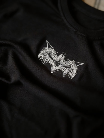 Batman Line Nakışlı Tshirt