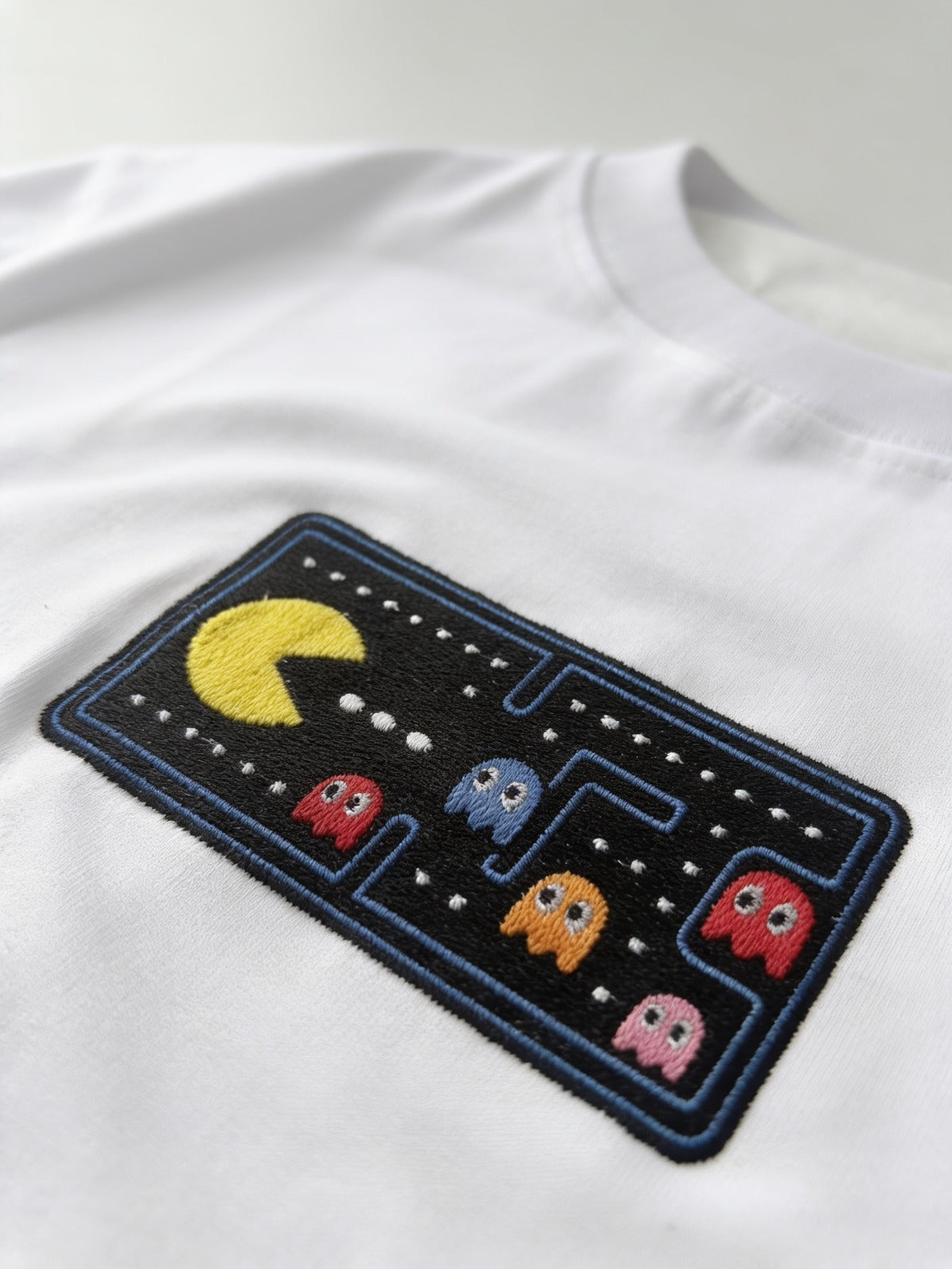 Pac-Man Nakışlı Tshirt