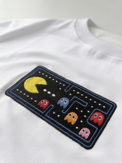 Pac-Man Nakışlı Tshirt