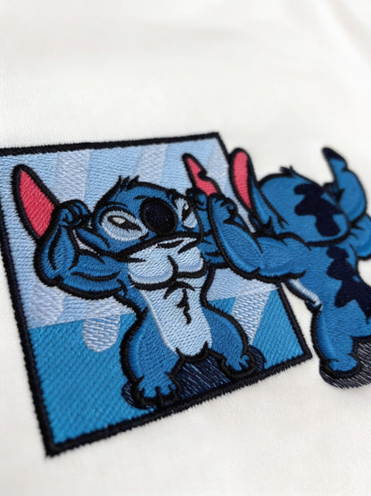 Stitch Nakışlı Tshirt